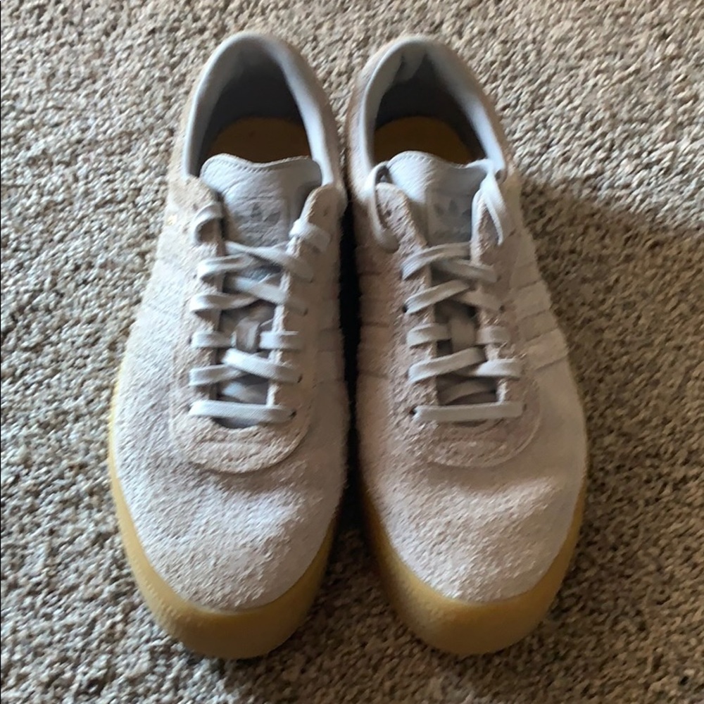 Adidas Samba Suede Baby Blue shoes